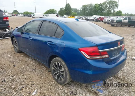2013 Honda Civic Ex-L z USA, uszkodzony, nr VIN 2HGFB2F98DH503851